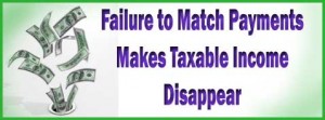 Failure to Match Payments